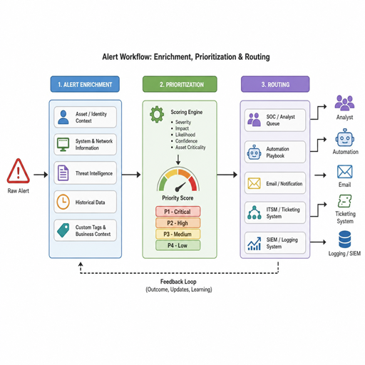 Automated alert triage