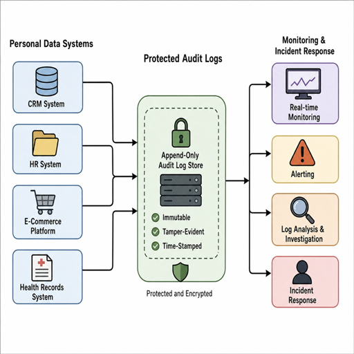 GDPR data protection logging