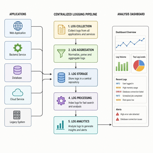 Open-source log management systems